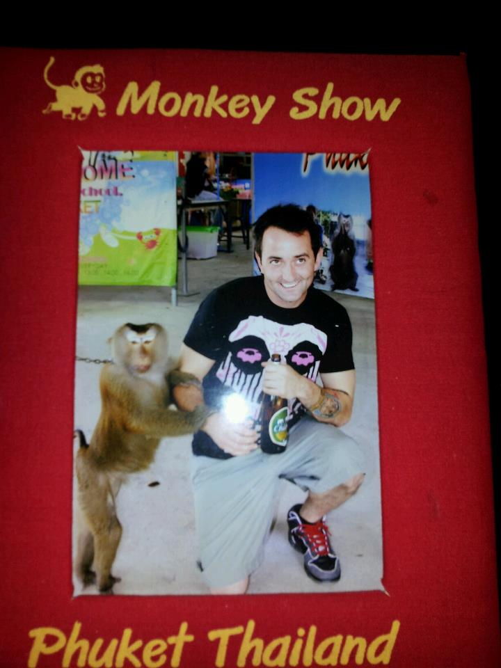 I just went for the monkey show.
