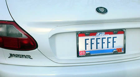 Geeky License Plates