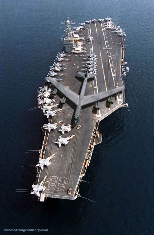 bomber on aircraft carrier - Military.com