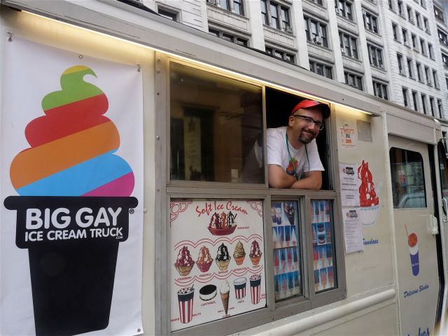nyc ice cream food truck - Be ca Big Gay Ice Cream Truck