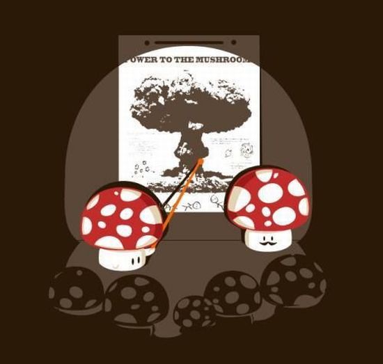 mushroom cloud - Ower To The Mushroom.