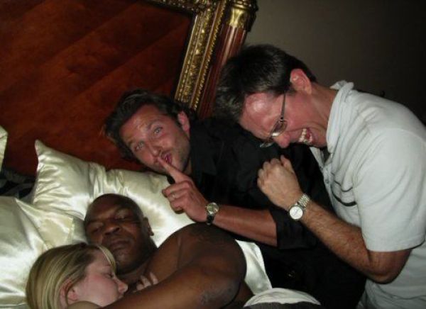 mike tyson hangover bed