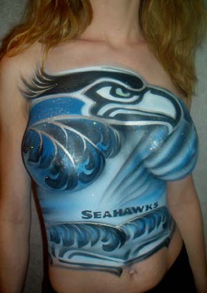 sexy seahawks fan - Seahawks