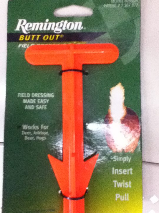 remington - Remington Butt Out Fiez Field Dressing Made Easy And Safe Works For Deer, Amets, Beat, rogs Simply Insert Twist Pull