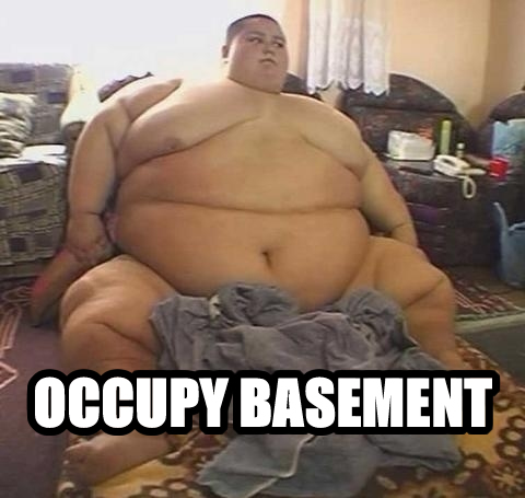 barechestedness - Occupy Basement