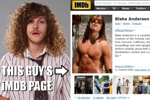 barechestedness - IMDb Find Movies, Tv shows, Celebrities and m Movies Tv News Trailers Blake Anderson Actor Writer Producer Official Photos >> Blake Anderson is a comedia creators of the Comedy Cen from Concord, California, An Groundlings and with Uprigh