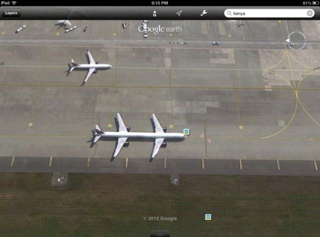 air travel - Pads 61% Layers kenya Dogle earth 2012 Google
