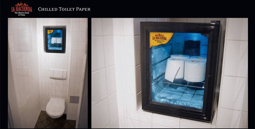 refrigerated toilet paper