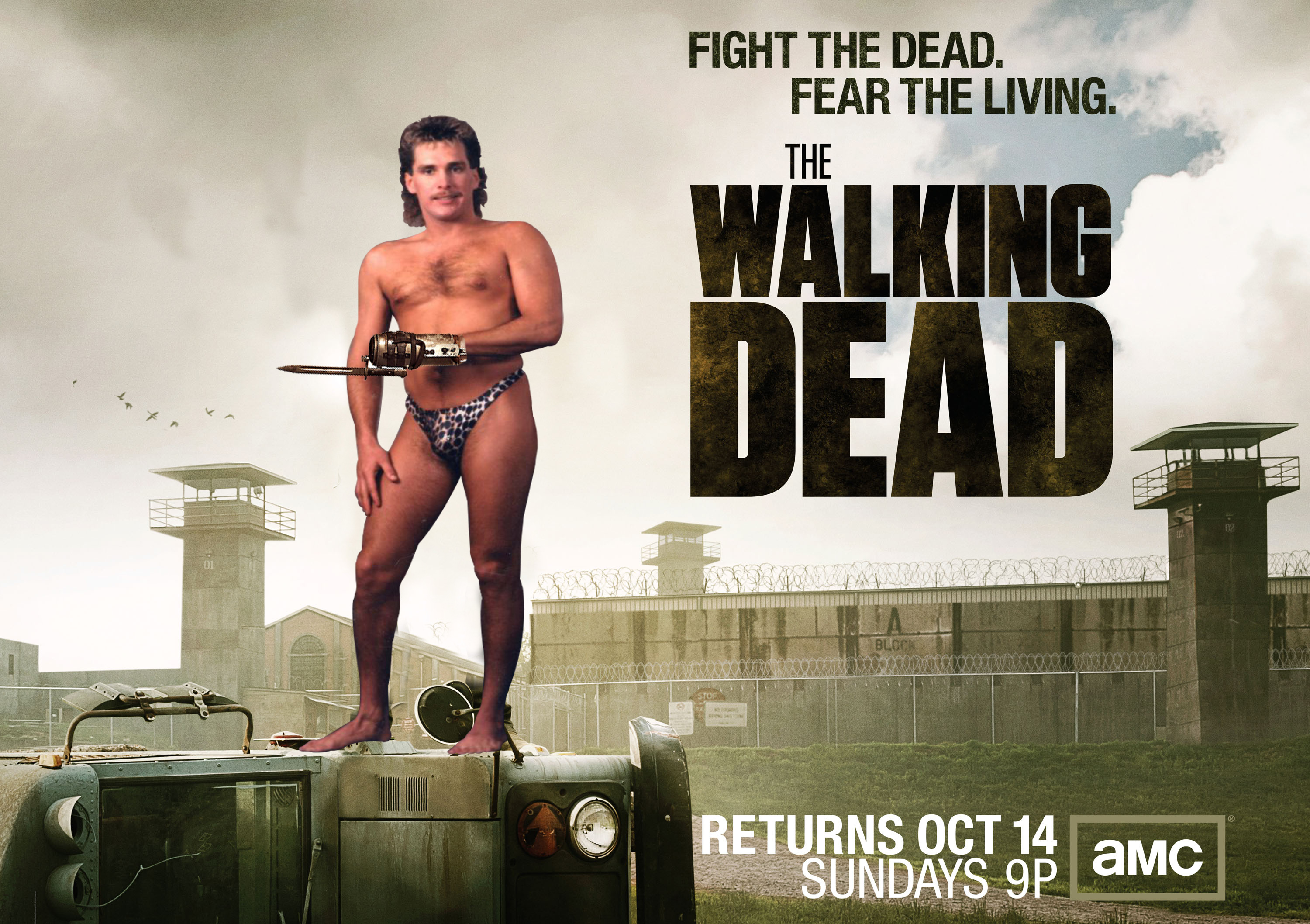 walking dead season 3 poster - Fight The Dead. Fear The Living. The Walking Dead T Ooted Returns Oct 14 Sundays 9P an Amc