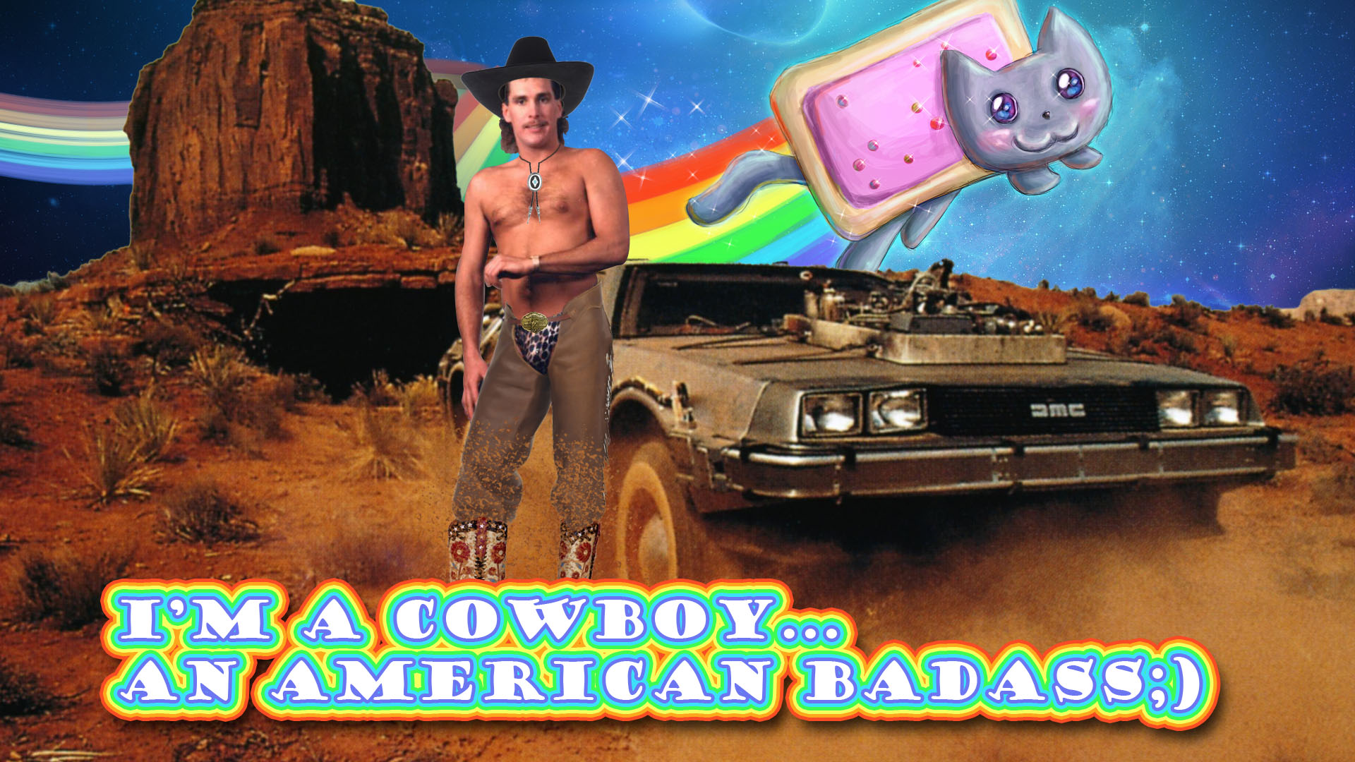 back to the future western - Mc I'Macowboy.... An American Badass;