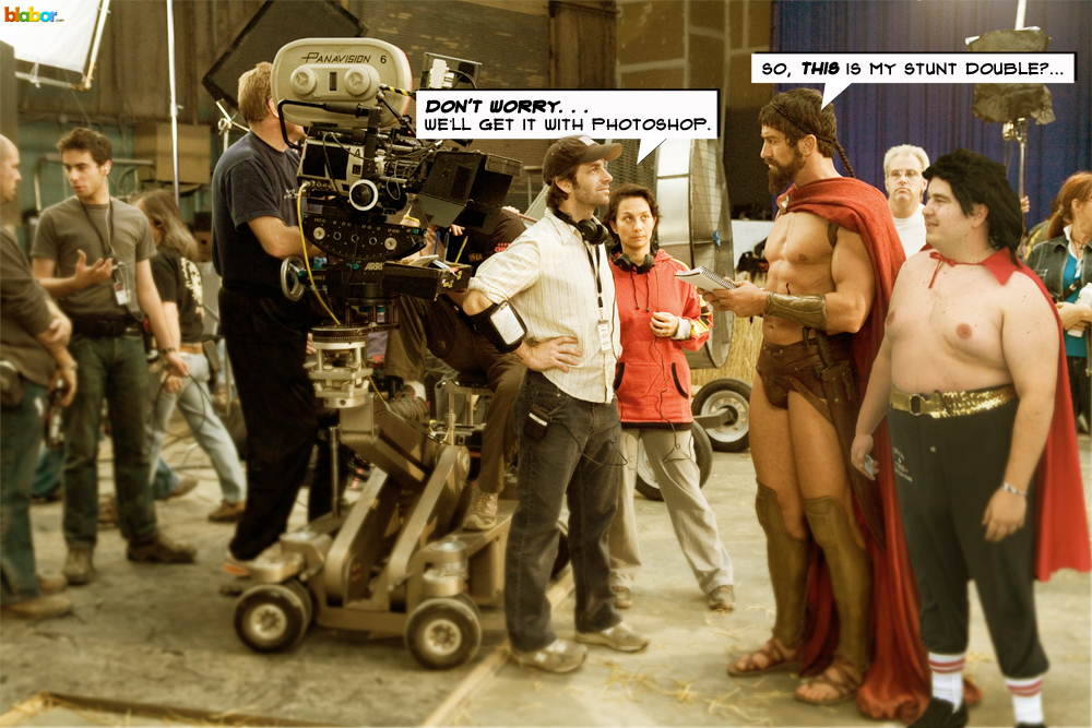 zack snyder 300 - blabor So, This Is My Stunt Double?... Don'T Worry... Well Get It With Photoshop