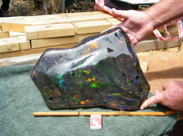 largest opal found in australia