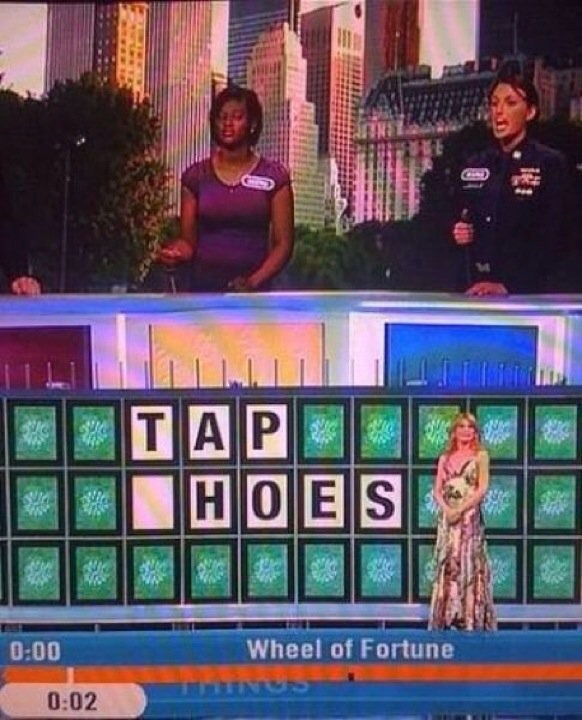 I'd like to solve "Tap Dem Hoes"