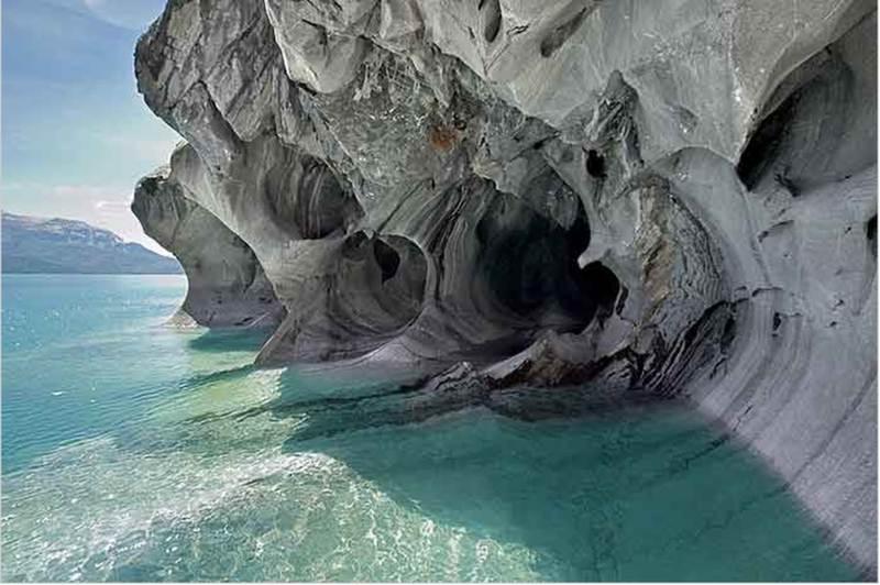 marble cave chile