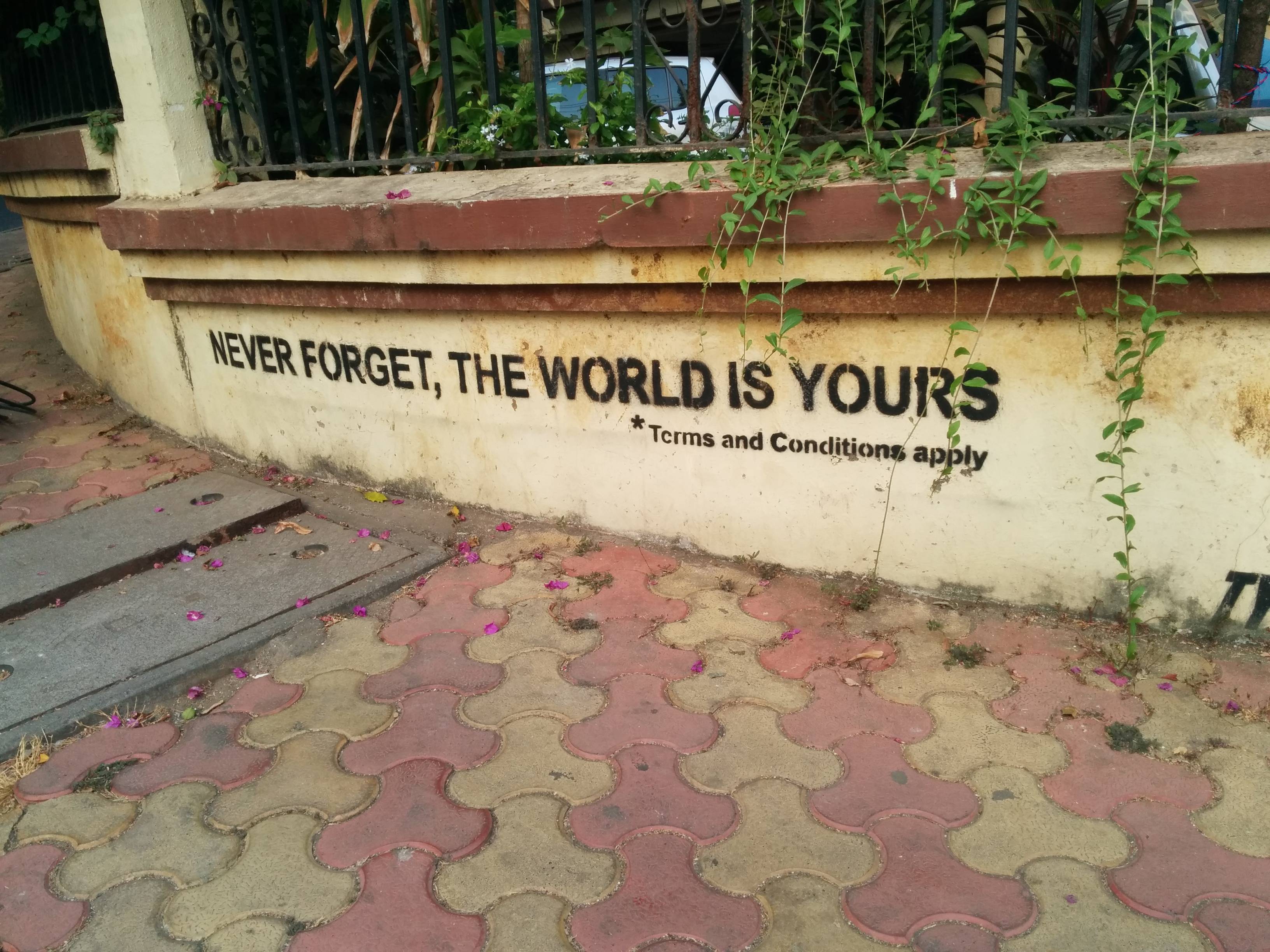 never forget the world is yours - Never Forget, The World Is Yours Terms and Conditions apply
