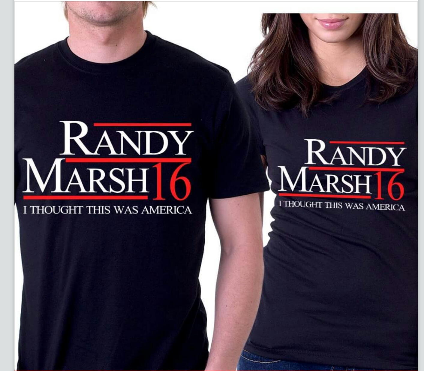 t shirt - Randy MARSH6 Randy MARSH6 I Thought This Was America I Thought This Was America