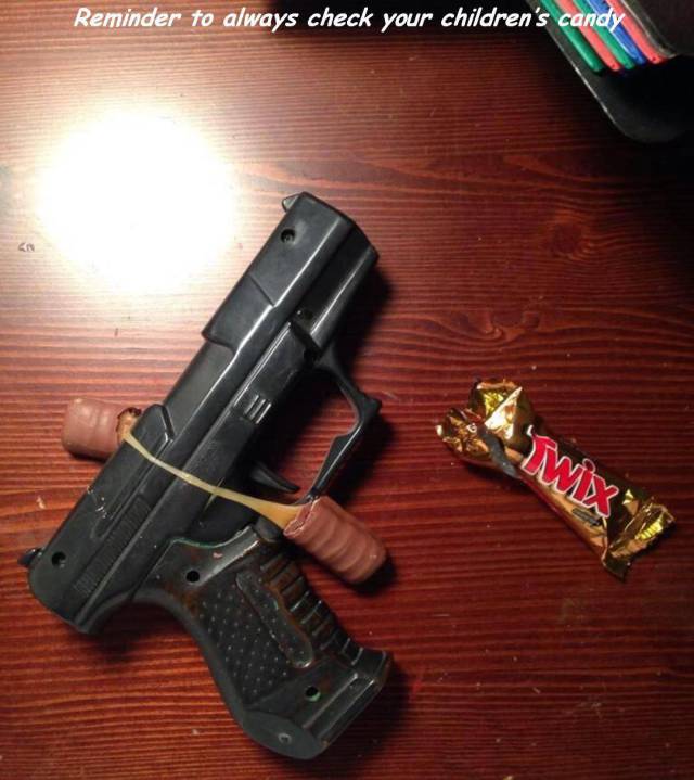 check your children's candy - Reminder to always check your children's candy Www ?