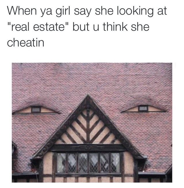 cecilienhof - When ya girl say she looking at "real estate" but u think she cheatin