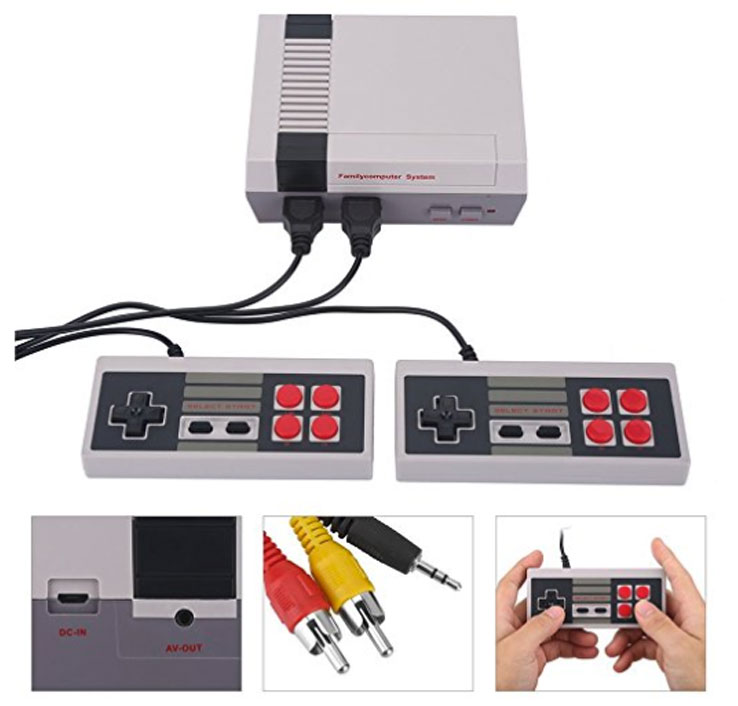 Relive those classic moments from your favorite games with the NES Retro Gaming Console with 500 Classic Games (HD Output) - $30.99 Get it <a href="https://amzn.to/2Jw7REh" target="_blank" rel="nofollow"><font color="red"><b>HERE</font></b></a>