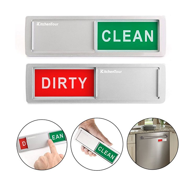 Have a hard time remembering if the dishes in the dishwater are clean or dirty?  Well wonder no more with this Magnetic Clean / Dirty Dishwasher Indicator - $9.99 Get it <a href="https://amzn.to/2LouU15" target="_blank" rel="nofollow"><font color="red"><b>HERE</font></b></a>