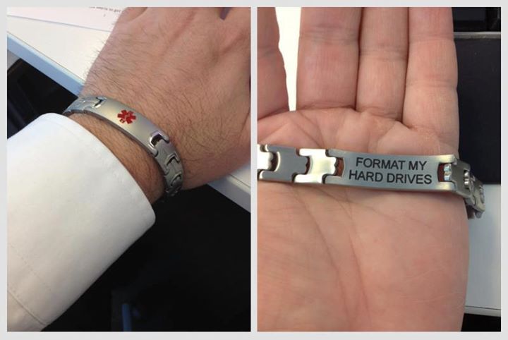 awesome random pics - funny medical alert bracelets - . Format My Hard Drives