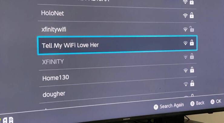 monday morning randomness - software - HoloNet Ce xfinitywifi Tell My WiFi Love Her 8 Xfinity Home 130 dougher Ok Search Again Back