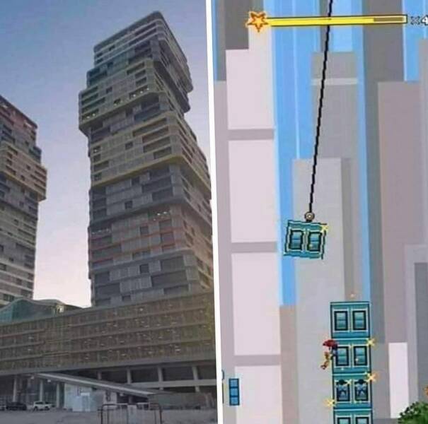 Monday Morning Randomness - tower bloxx in real life - 381