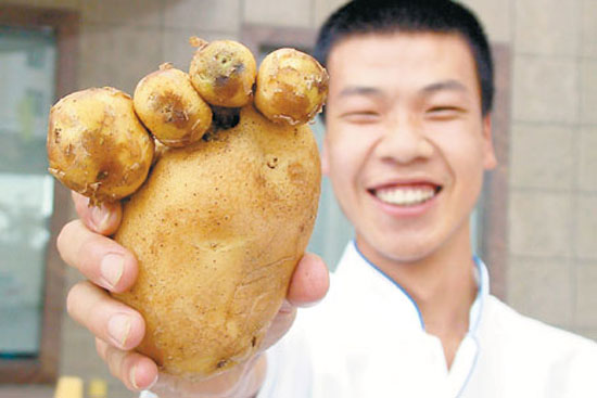 foot potato