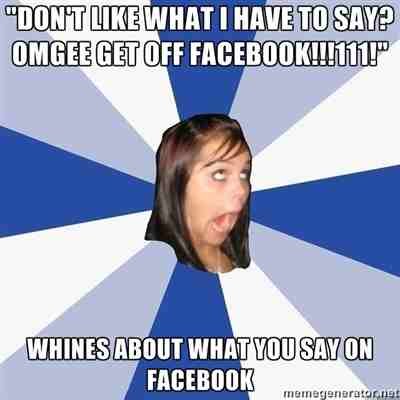 Best of Annoying Facebook Girl