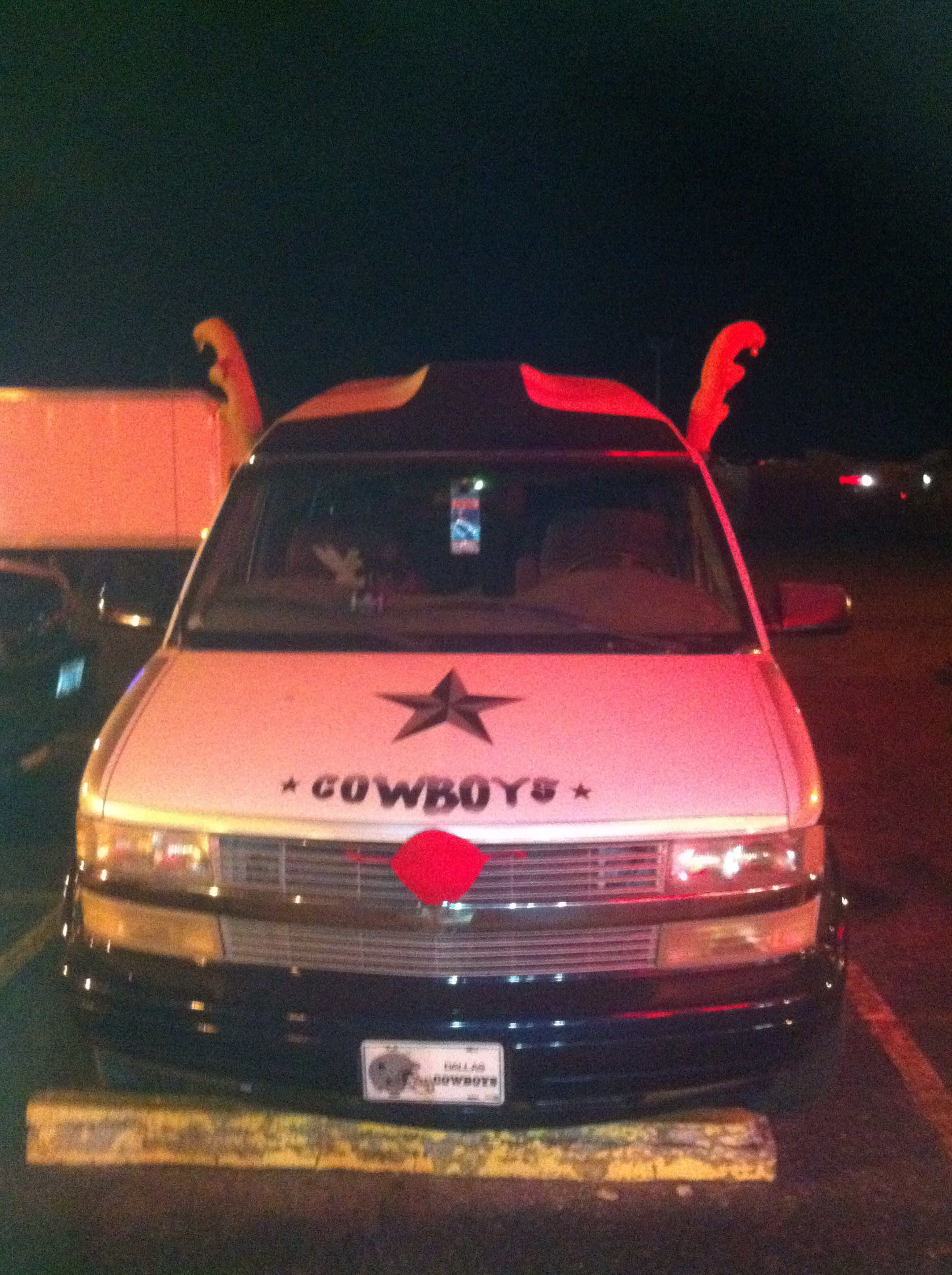 Redneck Dallas Cowboys Van