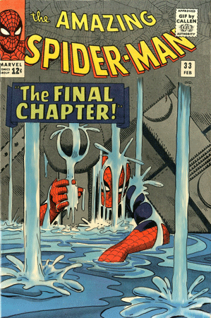 Animated Classic Comic Book Covers  (gifs)