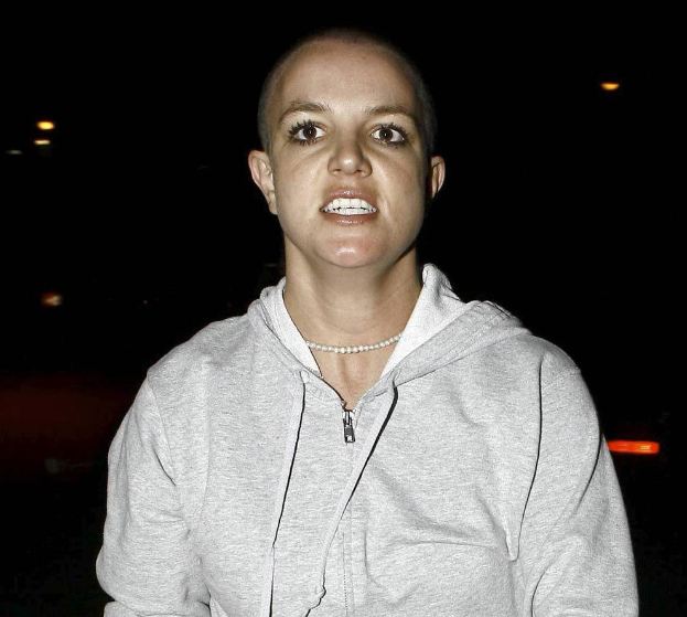 Britney Spears Bald,Crazy