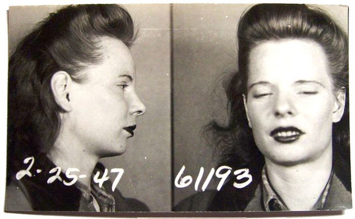 Vintage women mugshots