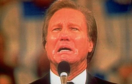 Jimmy Swaggart  implicated in a sex scandal involving a prostitute