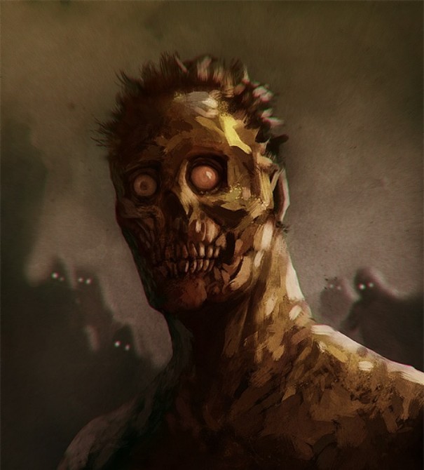 Collection Of Horrific Zombie Artworks