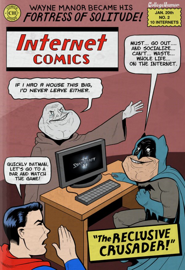 Batman Vs. The Internet