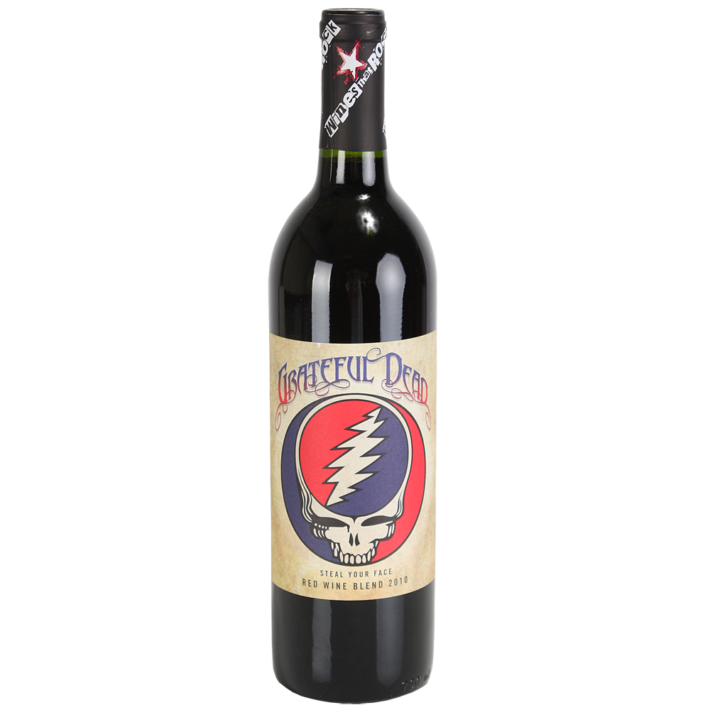 Grateful Dead Steal Your Face Red Wine Blend