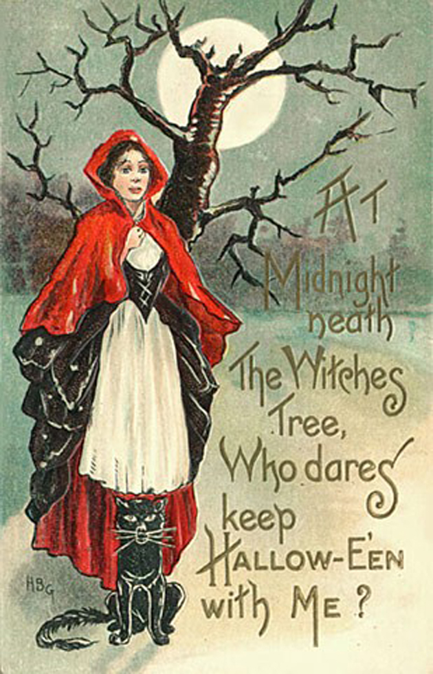 Creepy Vintage Halloween Cards