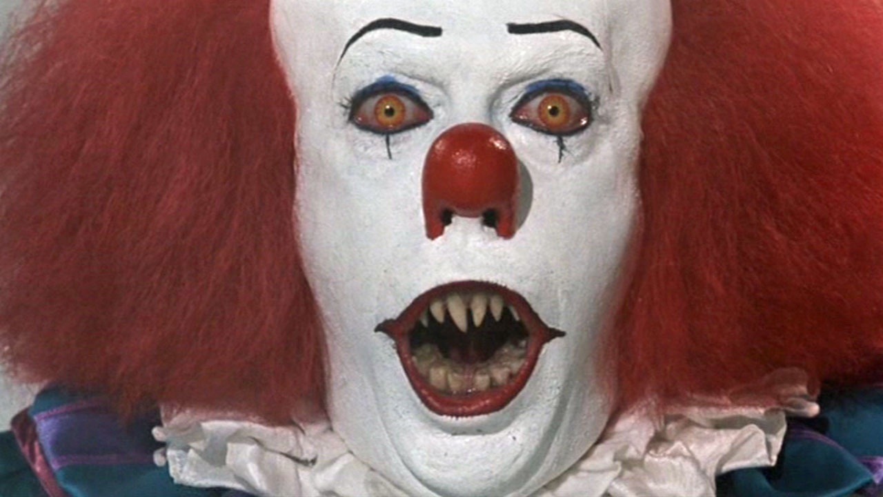 Tim Curry in Stephen King's It