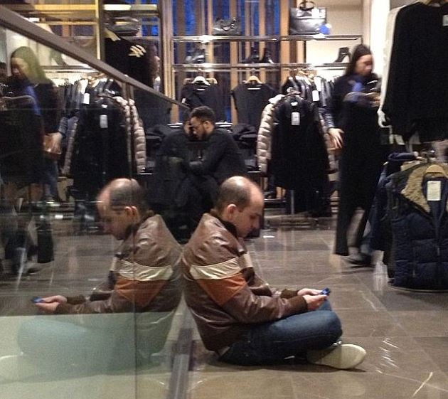 Miserable Men On Shopping Trips