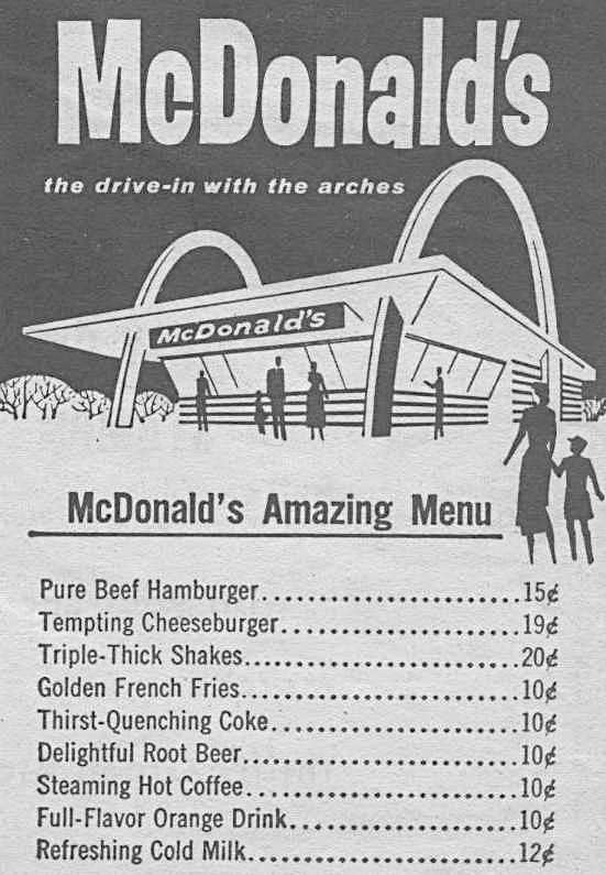 Vintage McDonald's Ad's