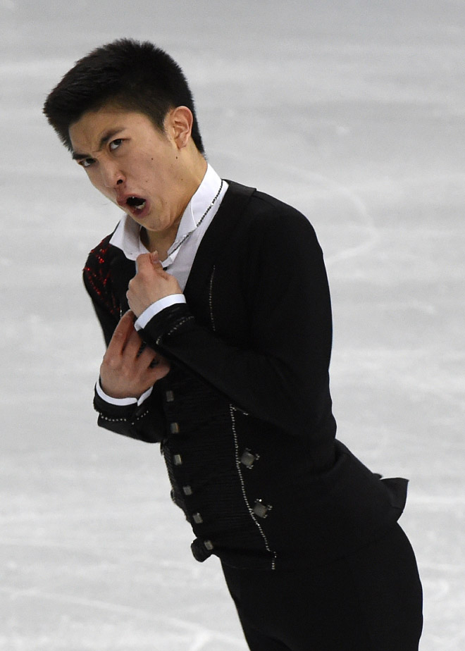 Funny Faces of Olympic Figure Skating