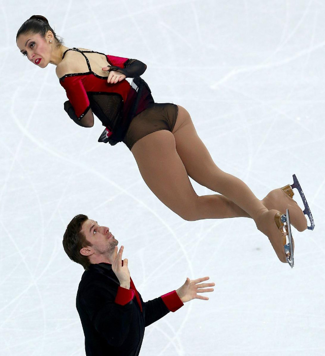 Funny Faces of Olympic Figure Skating