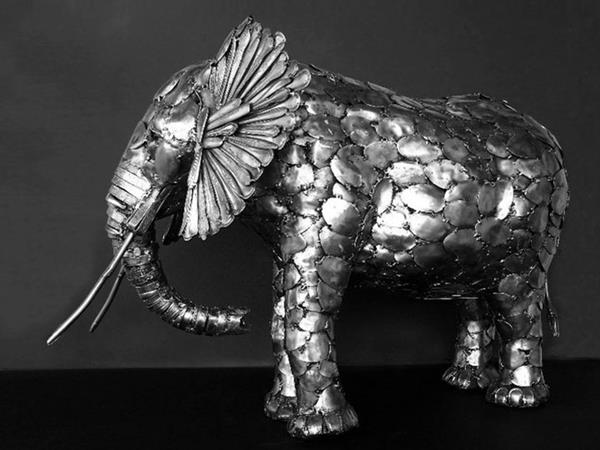 silverware sculptures