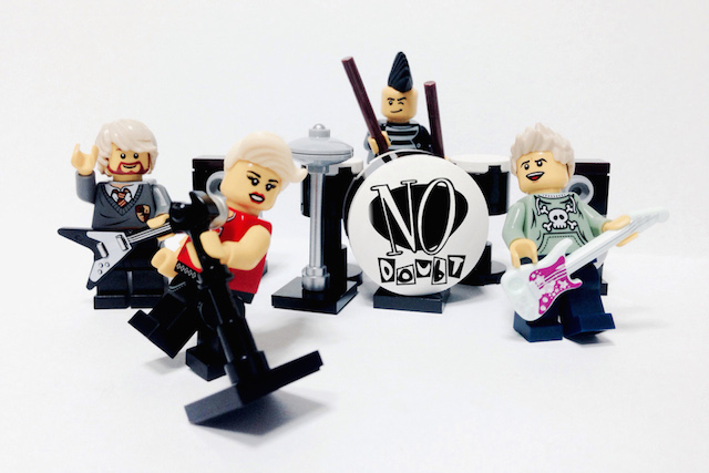 Twenty Bands Recreated In LEGO