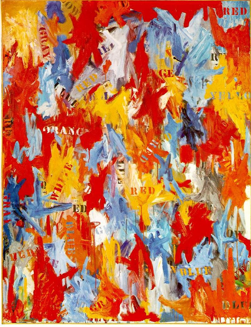False Start by Jasper Johns 84.6 Million