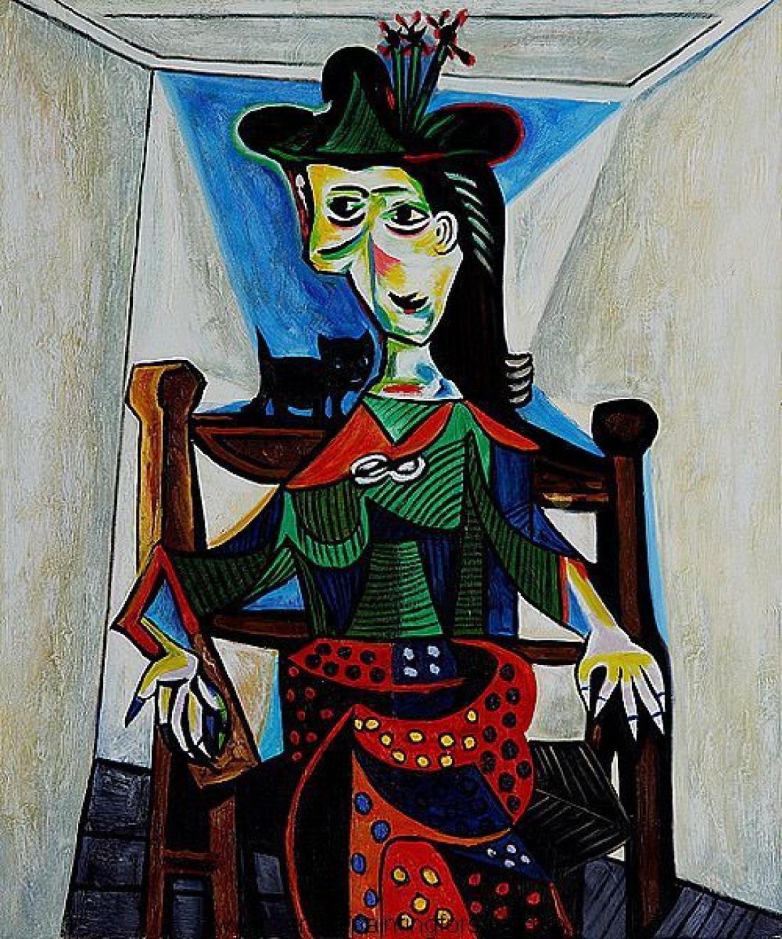 Dora Maar with Cat by Pablo Picasso 100.7 Million