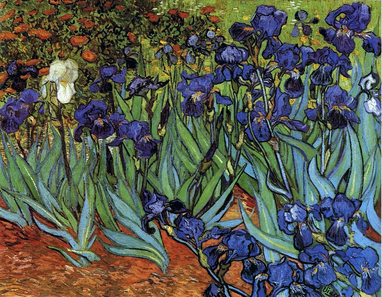 Irises by Vincent van Gogh 101.2 Million