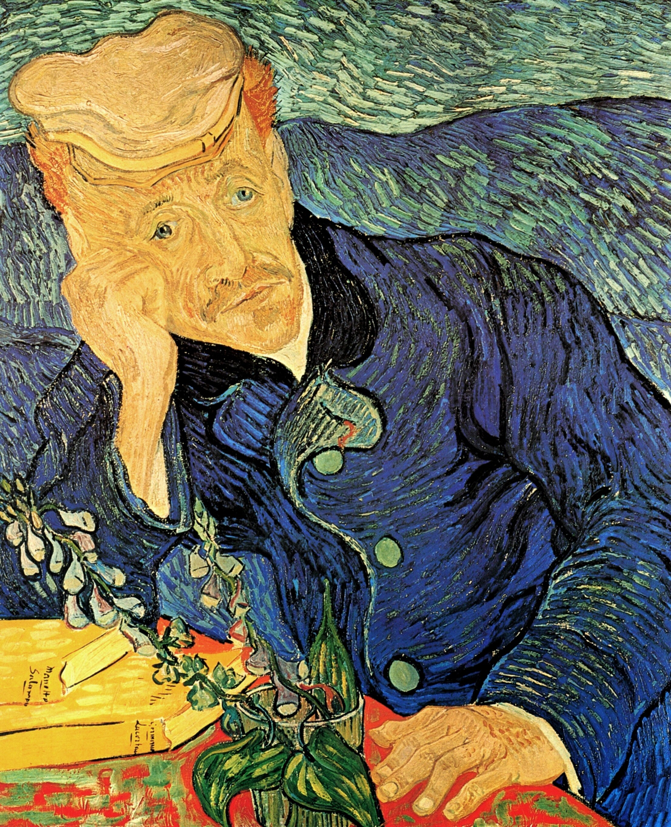 Portrait of Dr. Gachet by Vincent van Gogh 134.6 Million