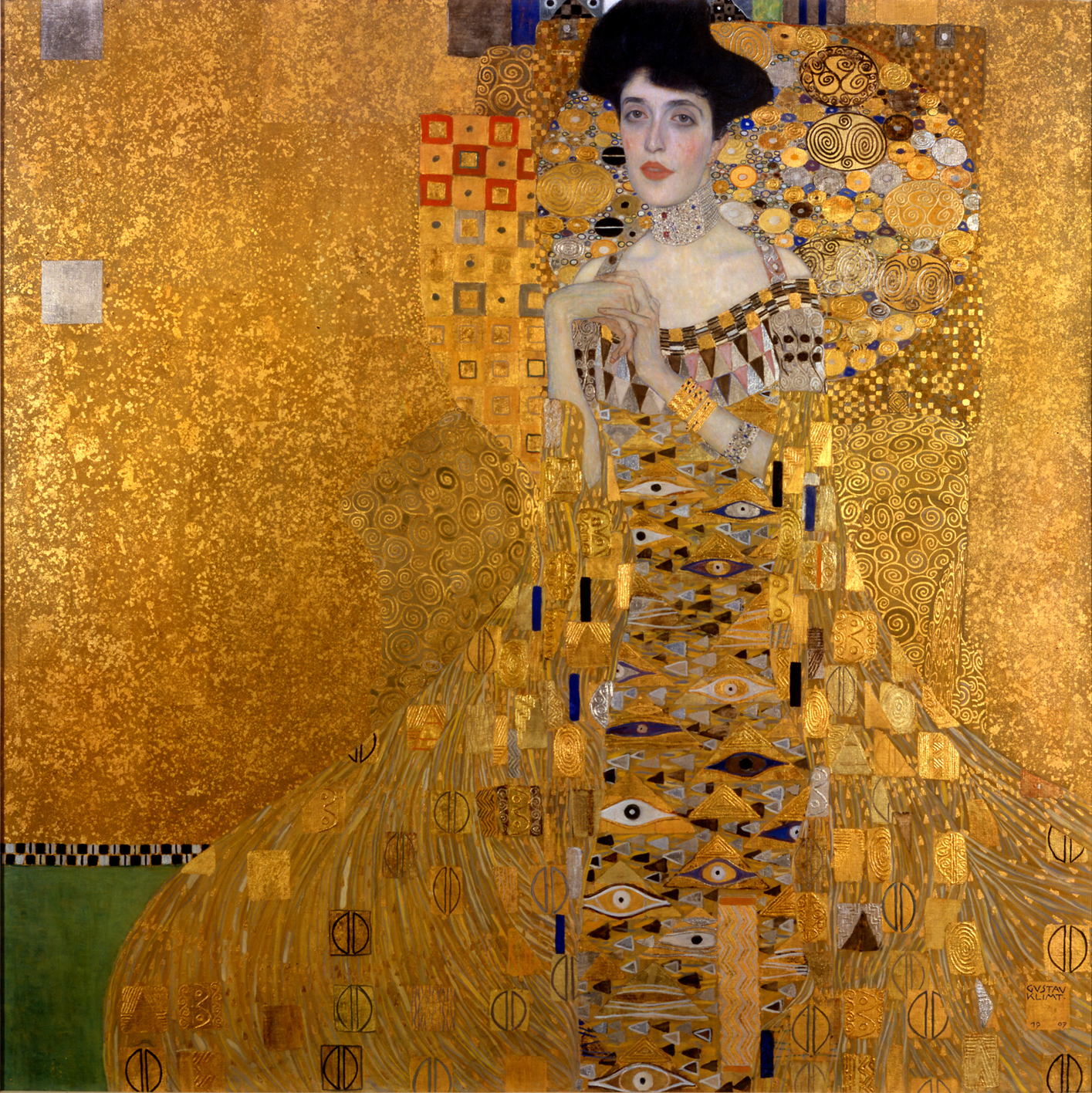 Portrait of Adele Bloch-Bauer I by Gustav Klimt 142.8 Million
